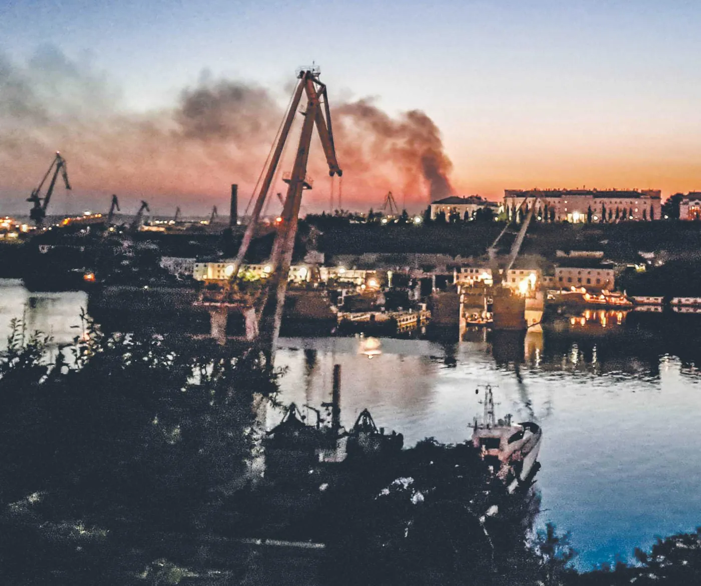 Udany atak na Flotę Czarnomorską