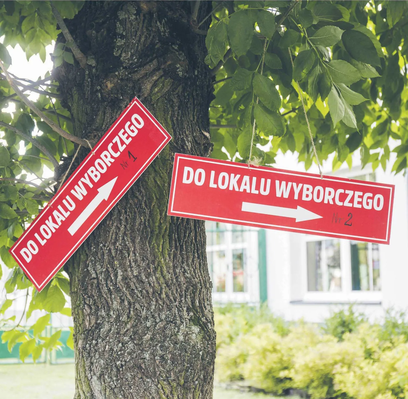 Na wybory wody kubełek