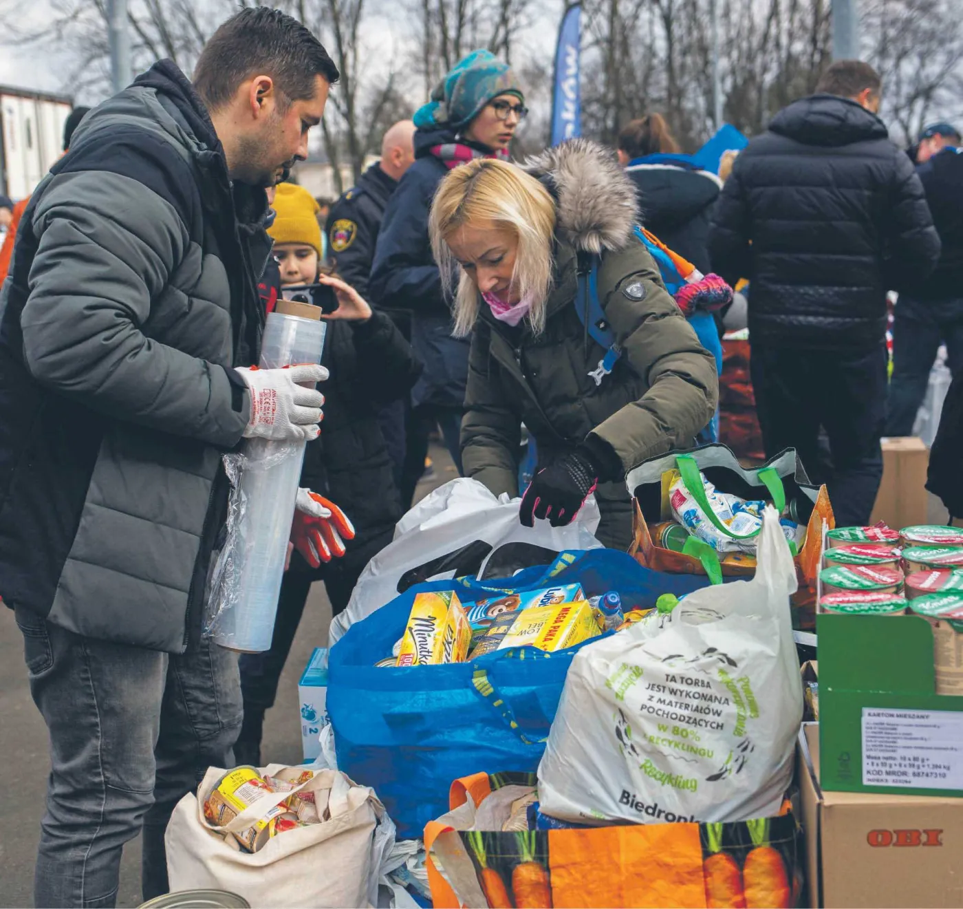 Ukraińcy zdjęli nam maski