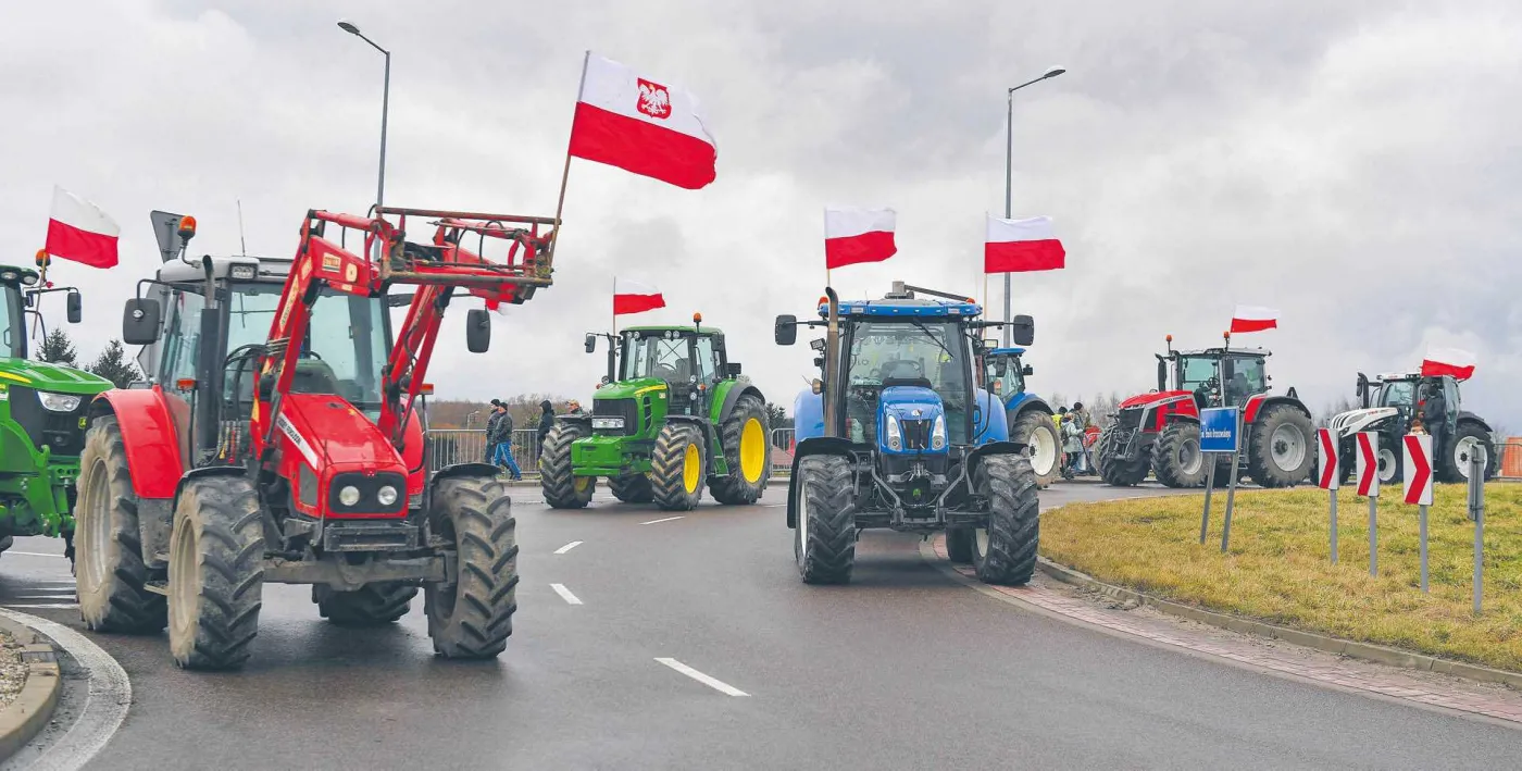 Protest rolników uderza w przedsiębiorców