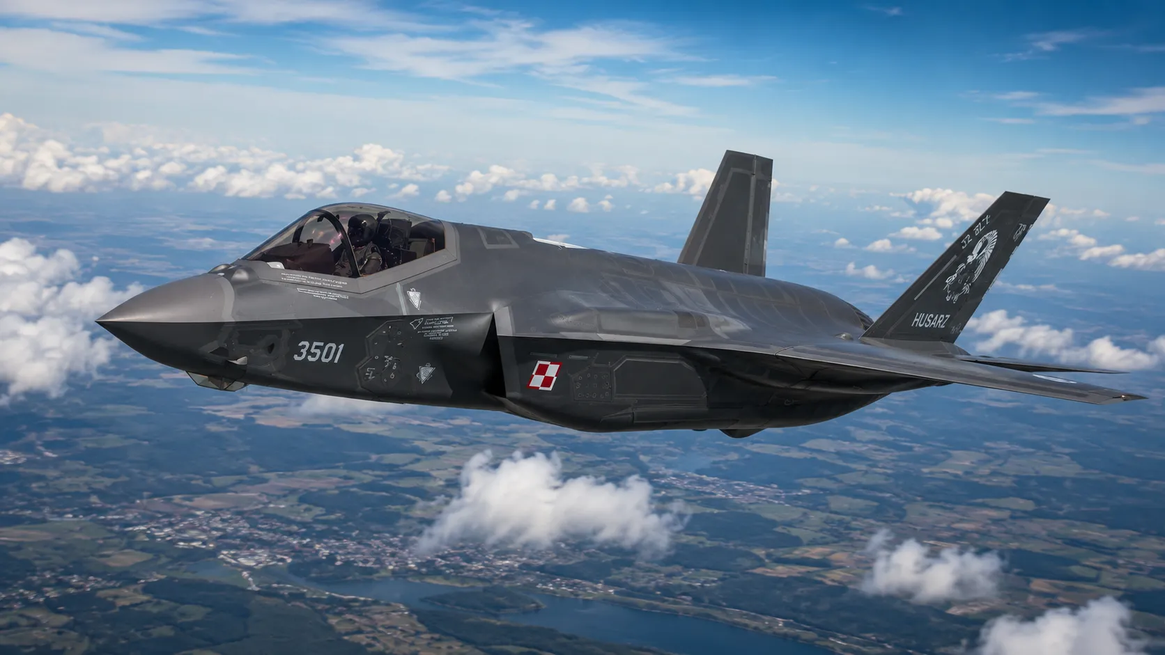 Do Polski lecą już pierwsze F-35. Wiadomo gdzie wylądują