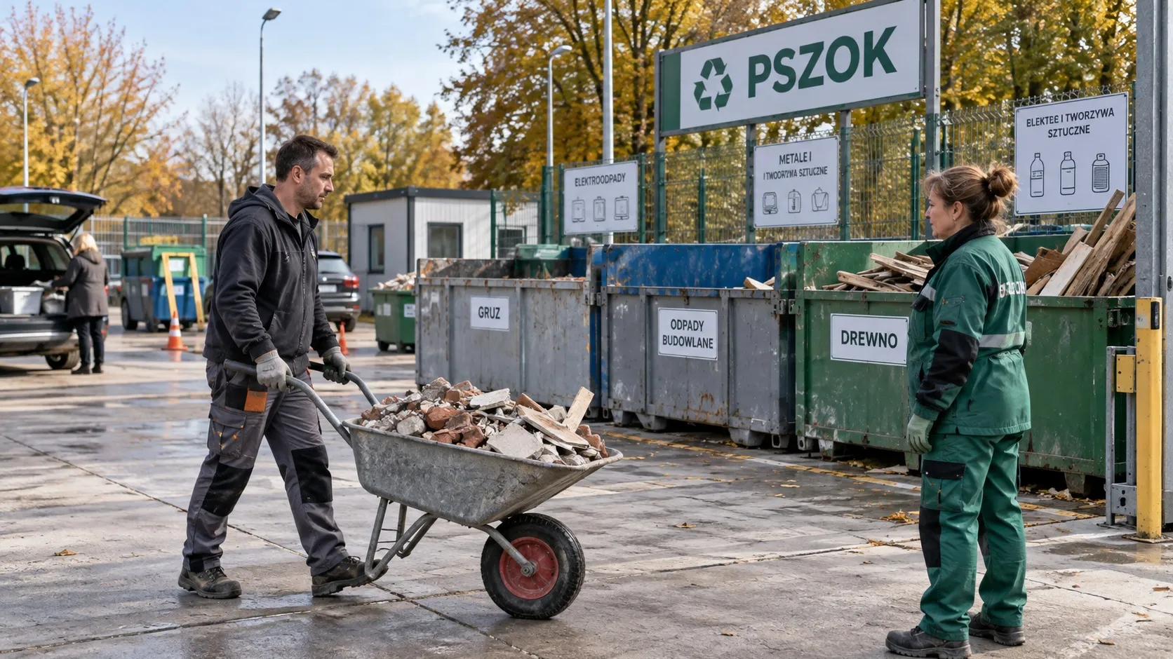 Tych odpadów PSZOK może nie przyjąć. Przed wyjazdem lepiej sprawdzić regulamin