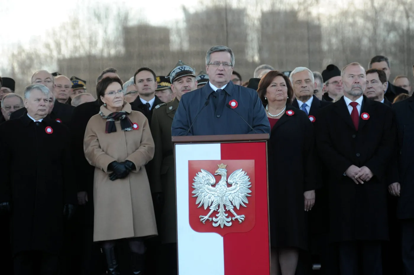 Uroczystości na Placu Piłsudskiego w Warszawie