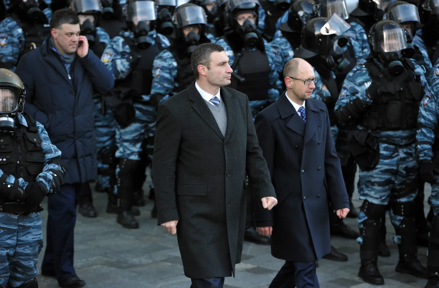 Kliczko i Jaceniuk u Merkel: To nie koniec walki o Ukrainę