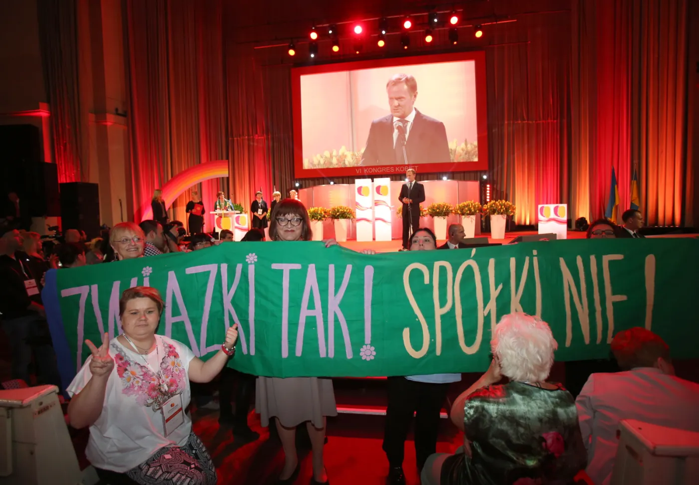 Kongres Kobiet. Fot. PAP/Leszek Szymański 