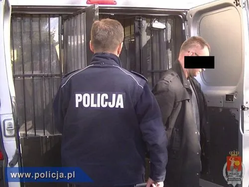 Zatrzymanie podejrzanego o zgwałcenie młodej kobiety.