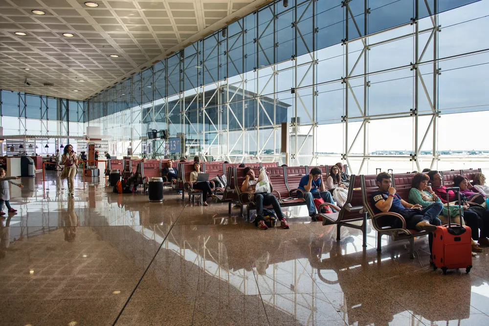 Lotnisko Barcelona El Prat Airport, Barcelona, Hiszpania