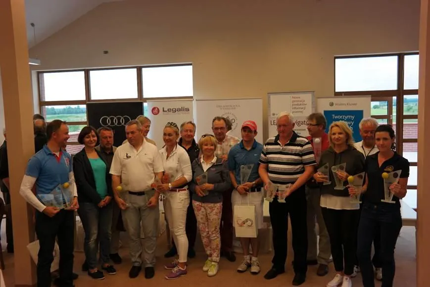 Zwycięzcy adwokackiego turnieju golfowego