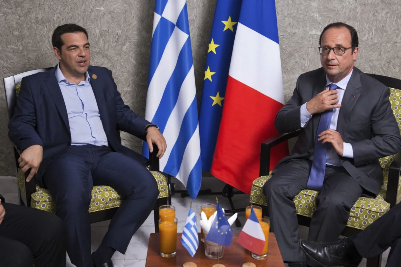 Tsipras i Hollande: Nowy plan finansowy dla Grecji po 15 sierpnia