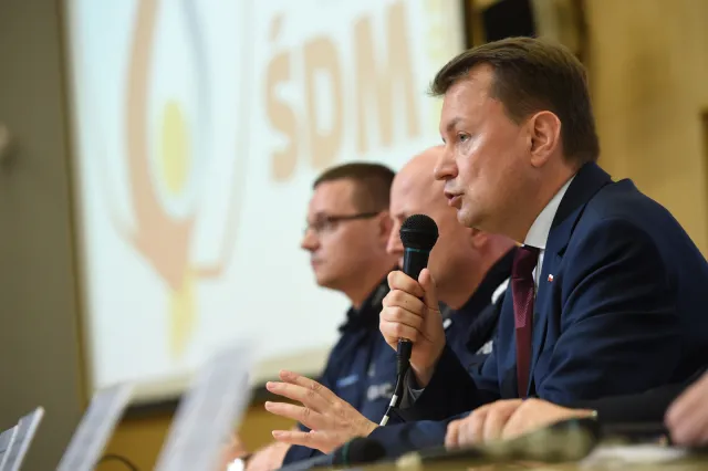 Błaszczak o ŚDM: Na straży bezpieczeństwa stoi 39 tys. funkcjonariuszy