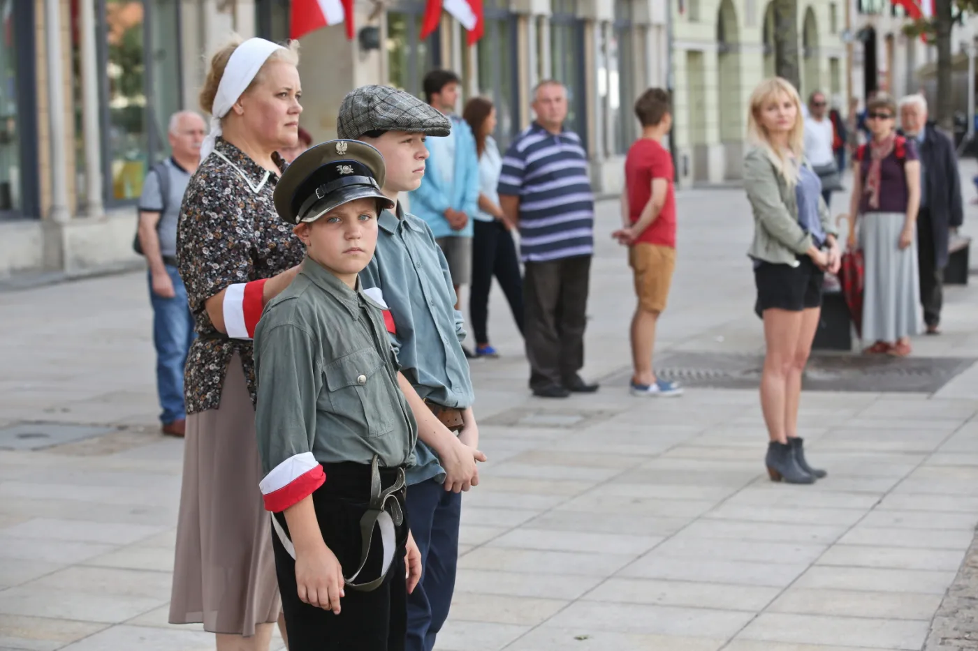 Godzina W na Krakowskim Przedmieściu w Warszawie 