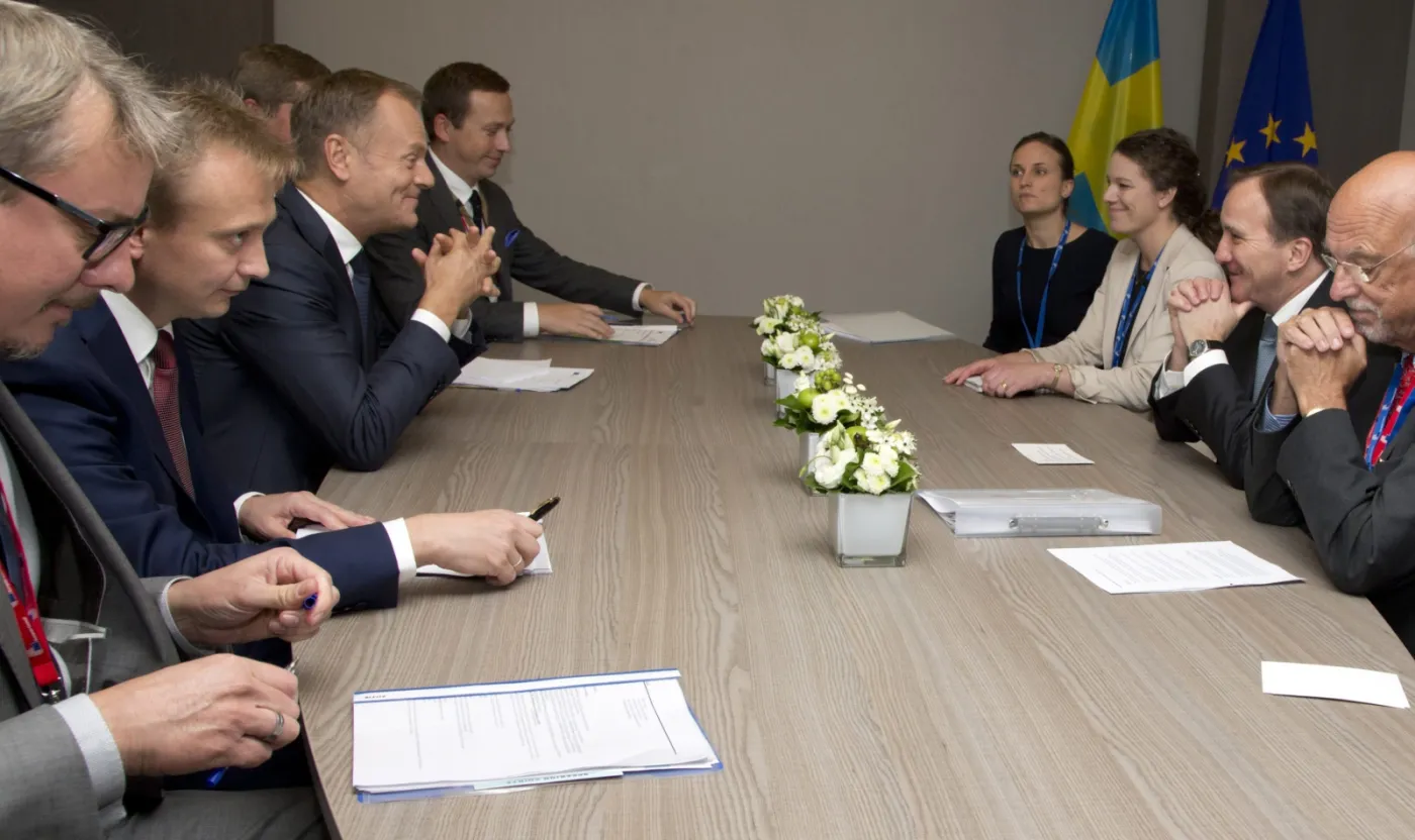 Rozpoczyna się szczyt UE dotyczący migracji, EPA/Virginia Mayo / POOL Pool Dostawca: PAP/EPA.