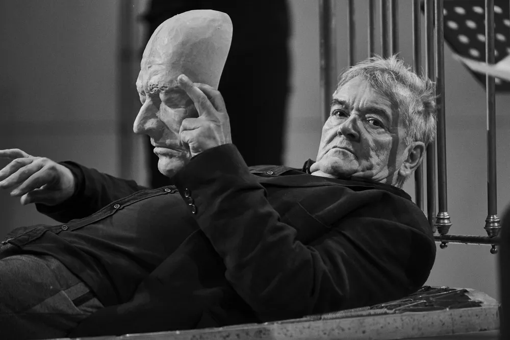 Teatr Pieśń Kozła Hamlet-komentarz, fot. Mateusz Bral