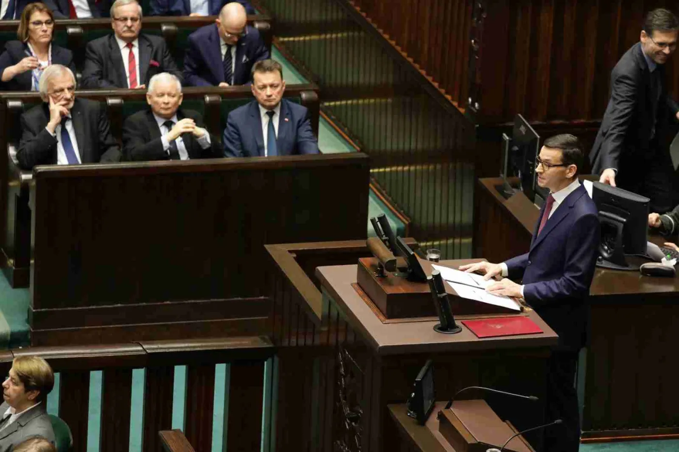 Morawiecki zapowiada budowę Centralnego Portu Komunikacyjnego oraz dróg i autostrad