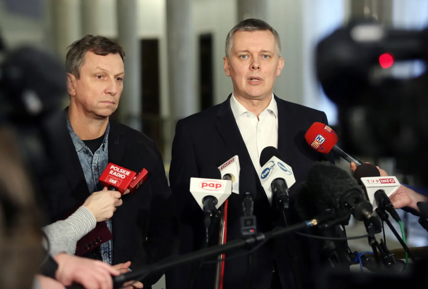 Siemoniak o słowach Kaczyńskiego o puczu: Takiego kitu nikt normalny nie przyjmie
