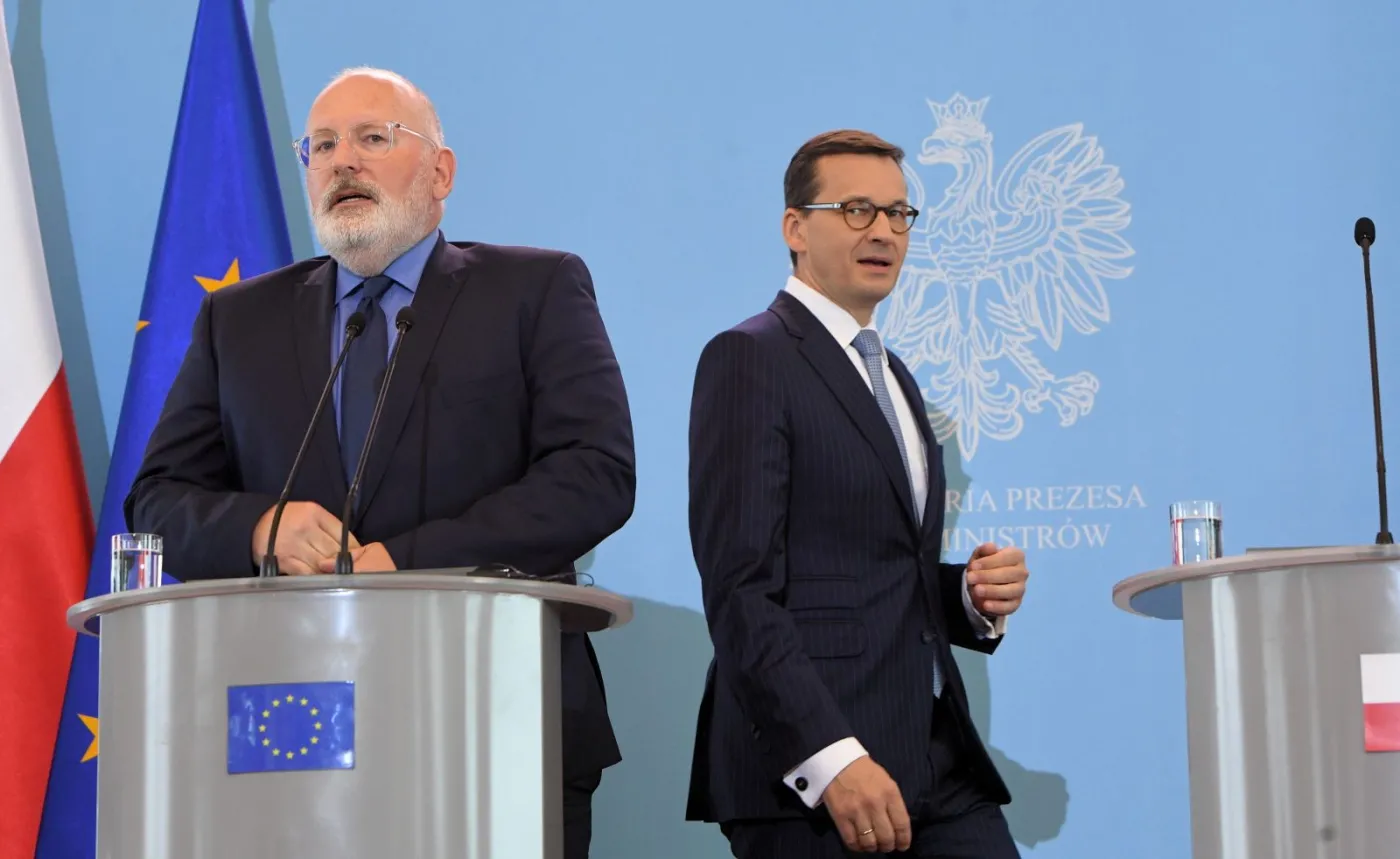 Dworczyk o wizycie Timmermansa: Wierzę, że zrobiliśmy mały krok w dobrym kierunku
