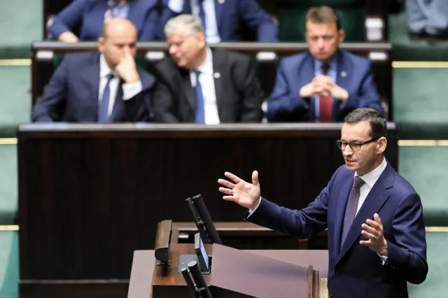 Morawiecki w Sejmie: Ustawa o IPN to swojego rodzaju wstrząs, który był potrzebny