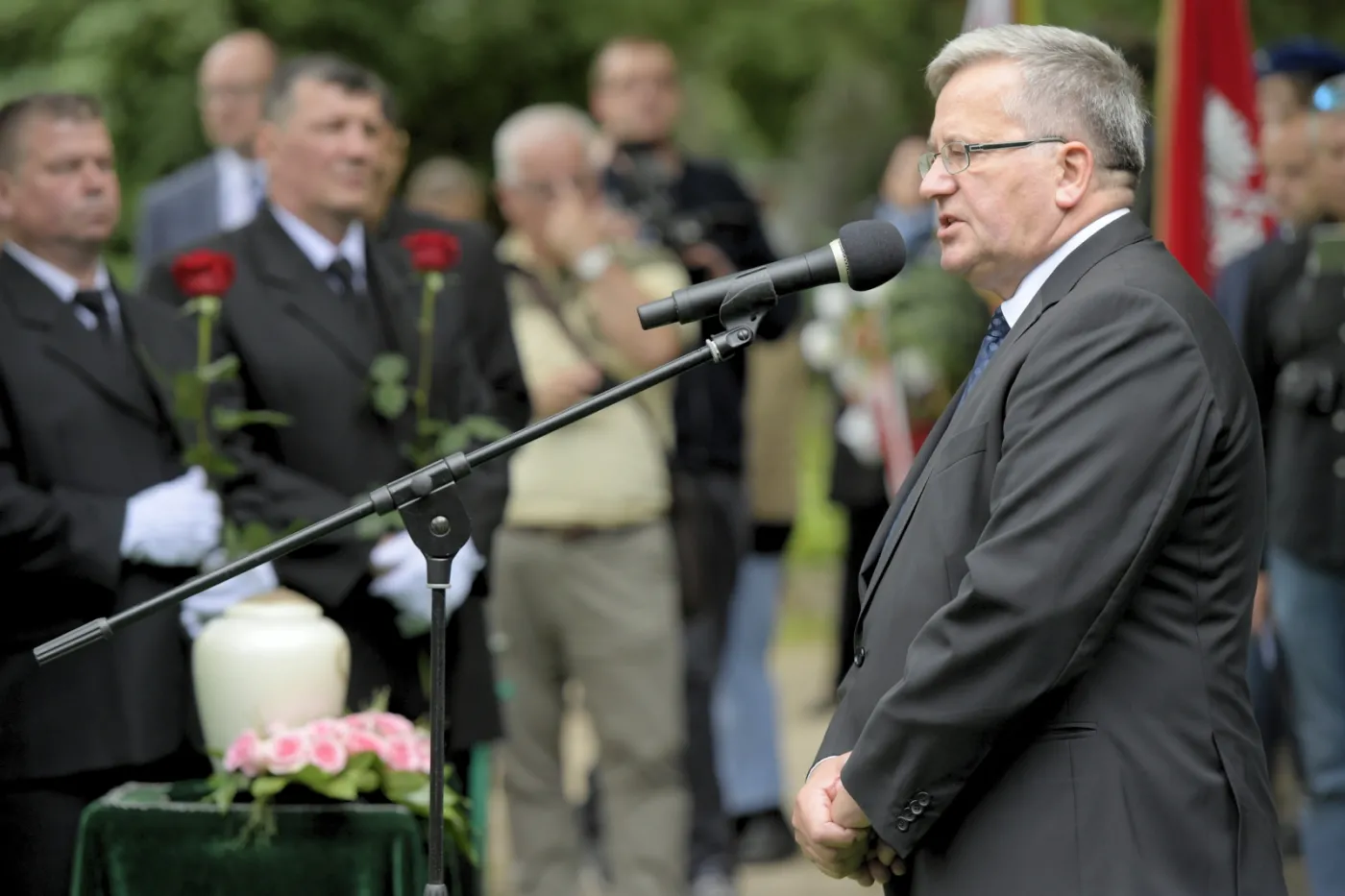 Komorowski: Olga Krzyżanowska była człowiekiem zasłużony dla polski wolności