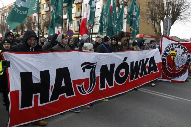 200 osób na Marszu Pamięci Żołnierzy Wyklętych w Hajnówce