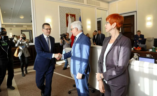 Kopcińska o aferze KNF: Premier dopełnił wszystkich formalności, jakie powinien podjąć