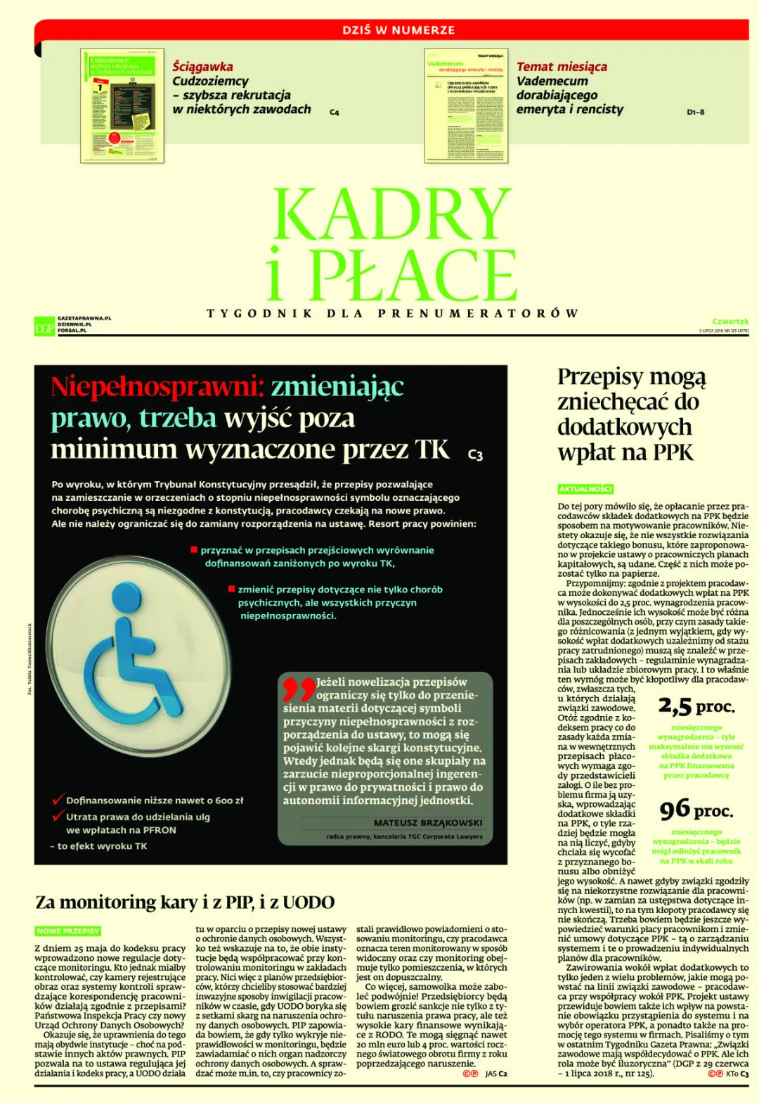 KADRY I PŁACE
