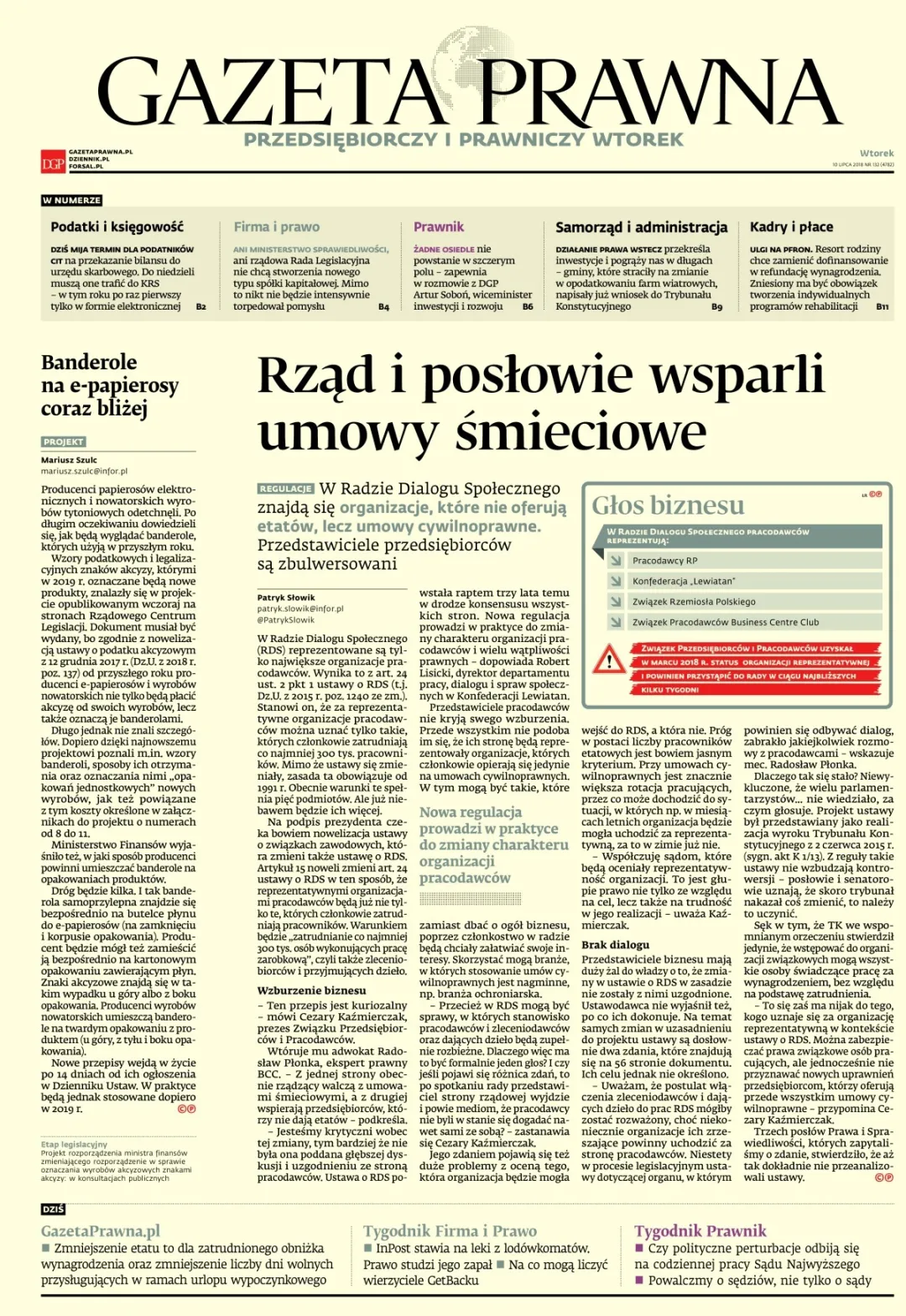 PIERWSZA STRONA