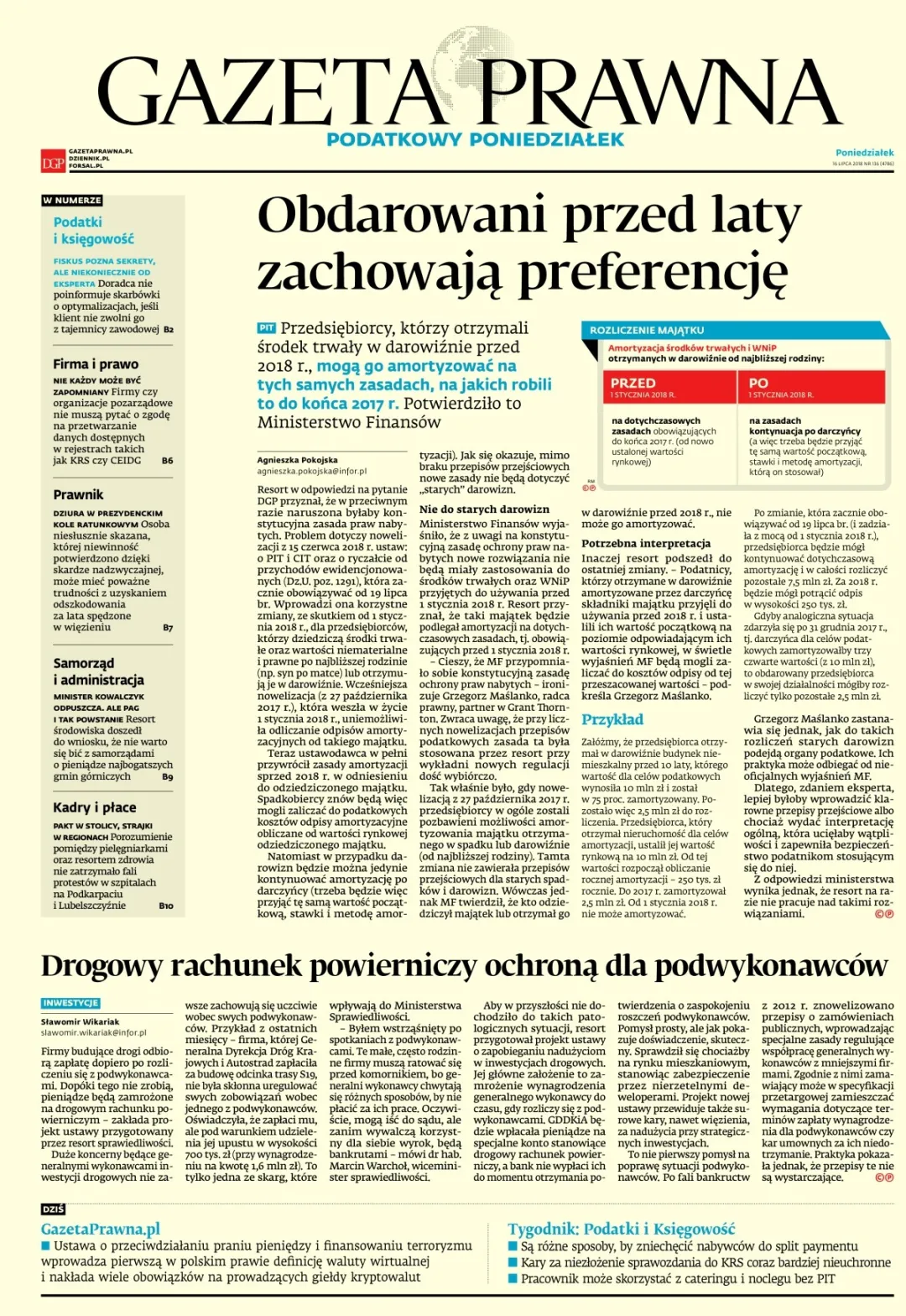 PIERWSZA STRONA