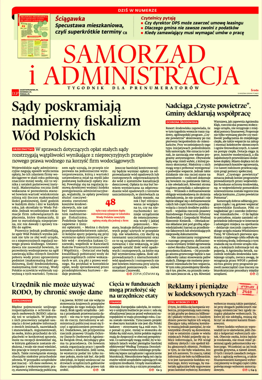 SAMORZĄD I ADMINISTRACJA