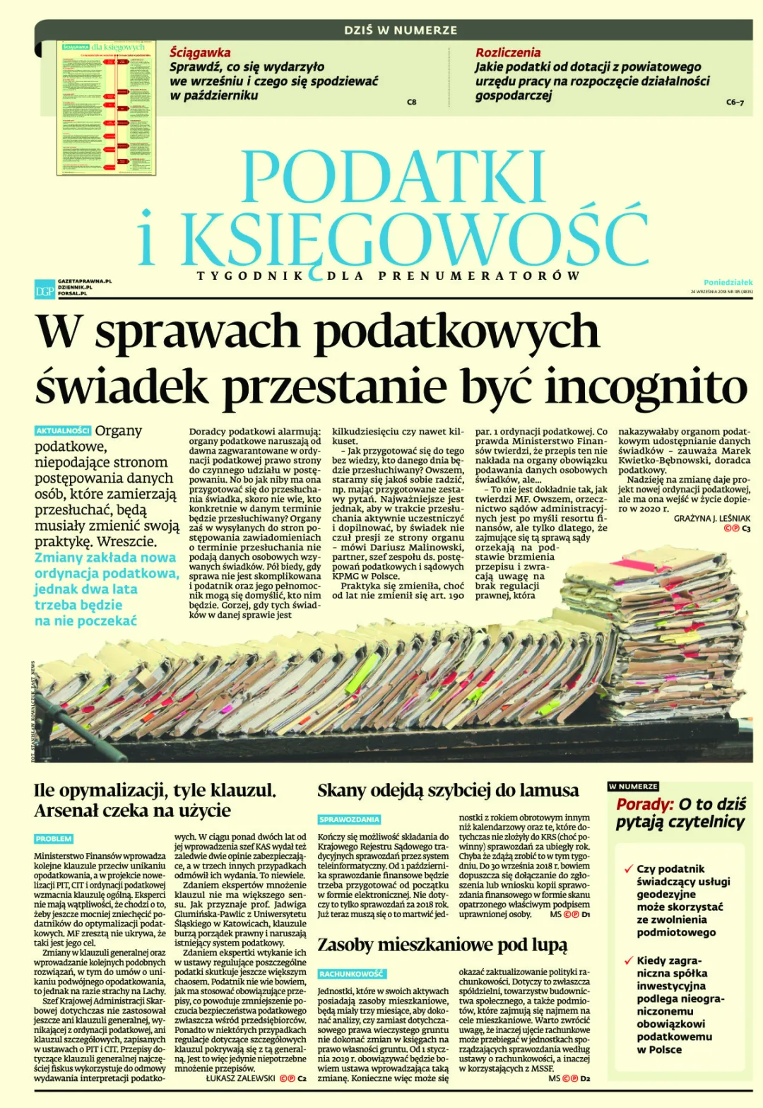 PODATKI I KSIĘGOWOŚĆ