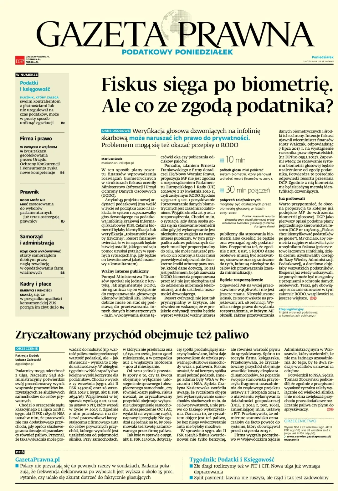 PIERWSZA STRONA