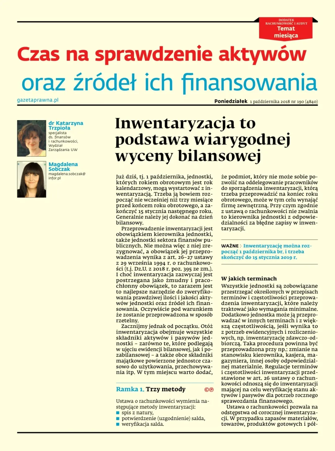 RACHUNKOWOŚĆ I AUDYT
