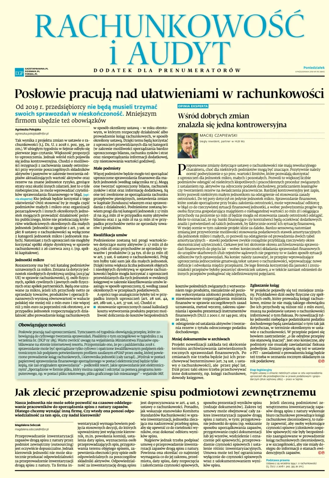 RACHUNKOWOŚĆ I AUDYT