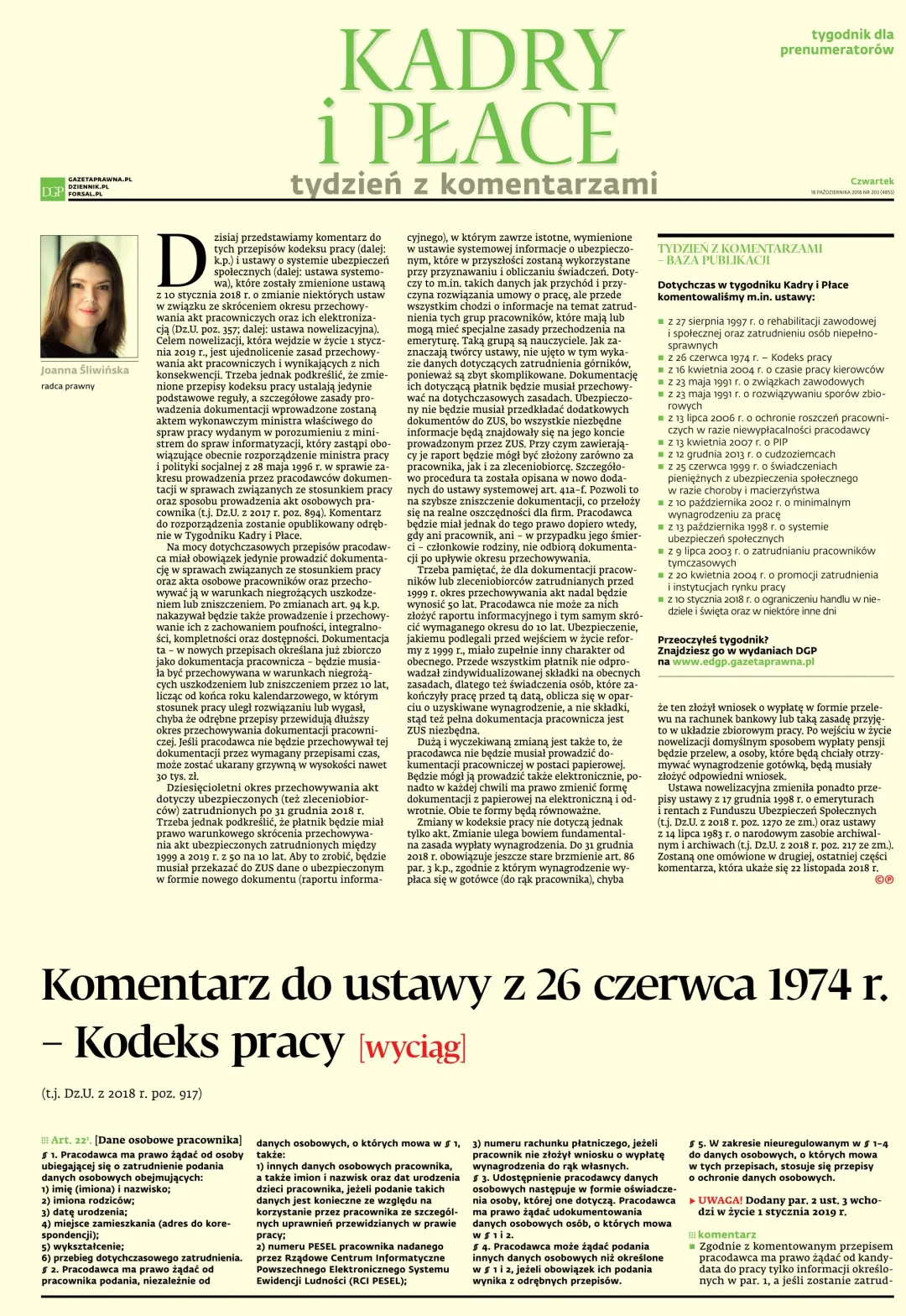 KADRY I PŁACE