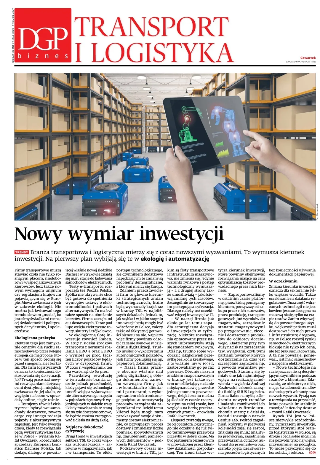 TRANSPORT I LOGISTYKA