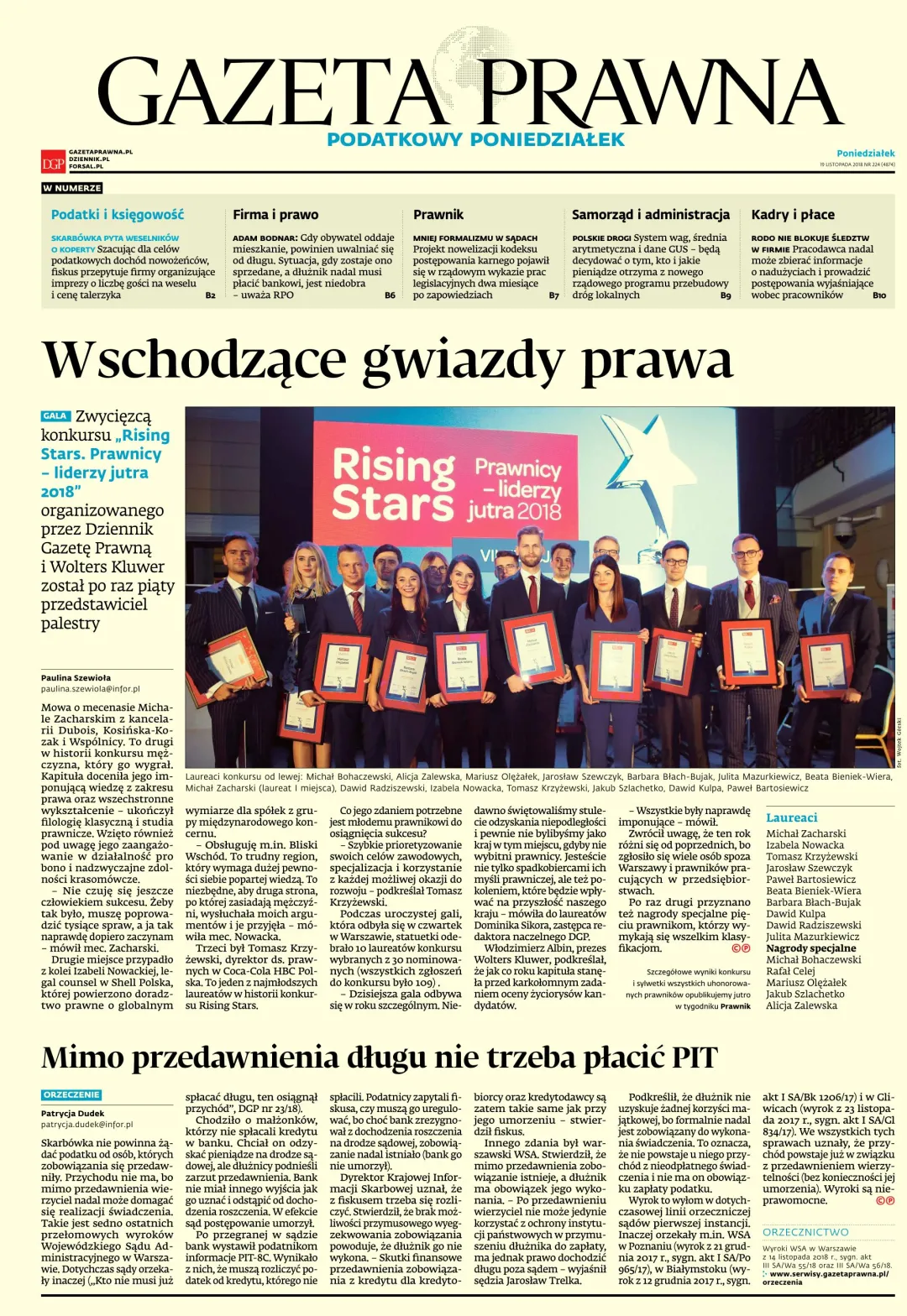 PIERWSZA STRONA
