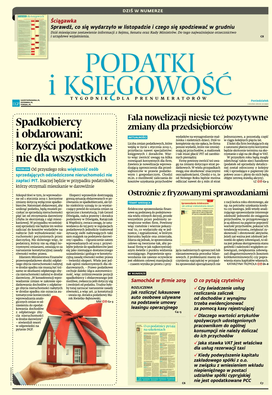 PODATKI I KSIĘGOWOŚĆ