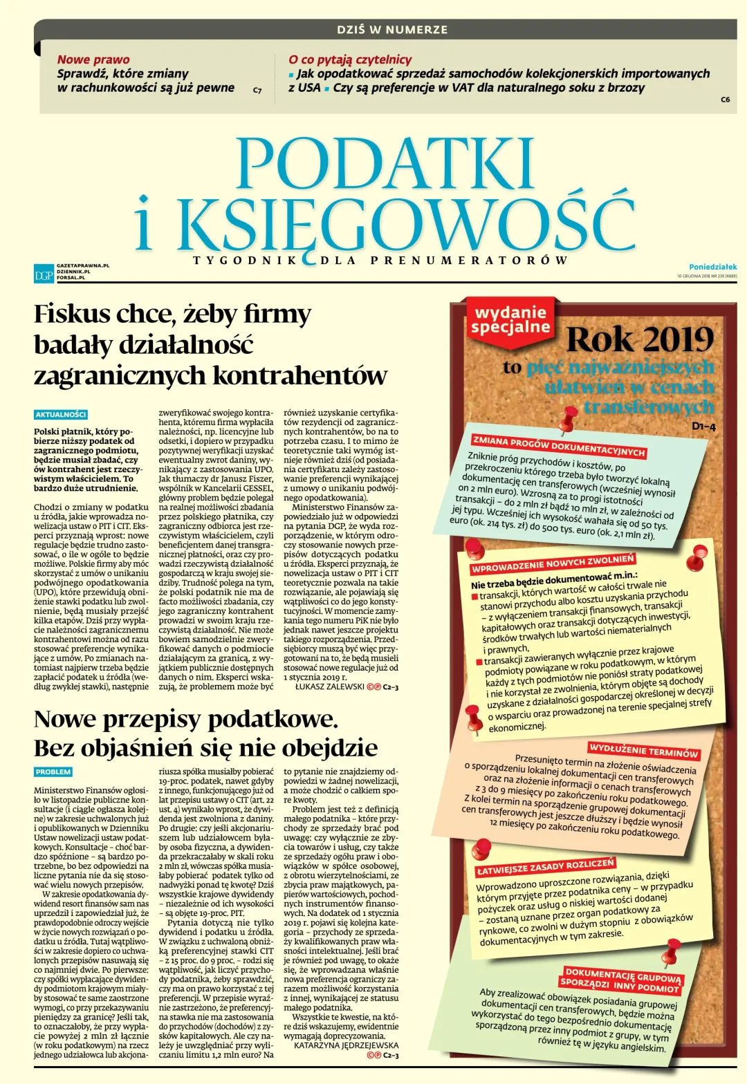 PODATKI I KSIĘGOWOŚĆ