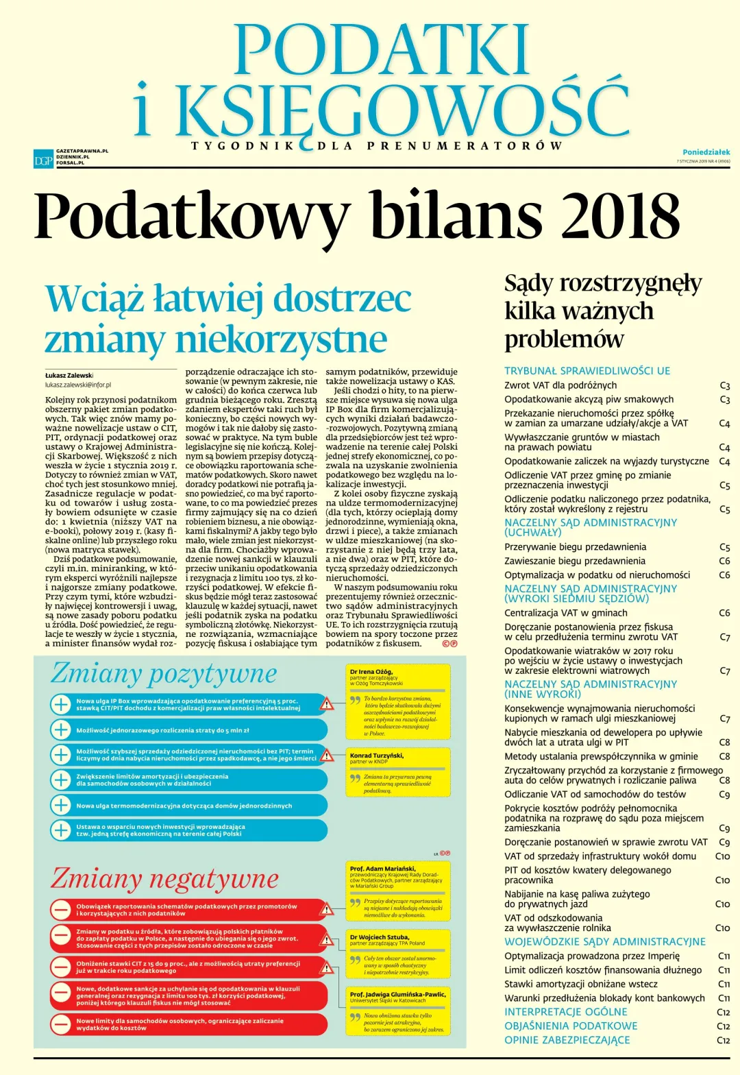 PODATKI I KSIĘGOWOŚĆ