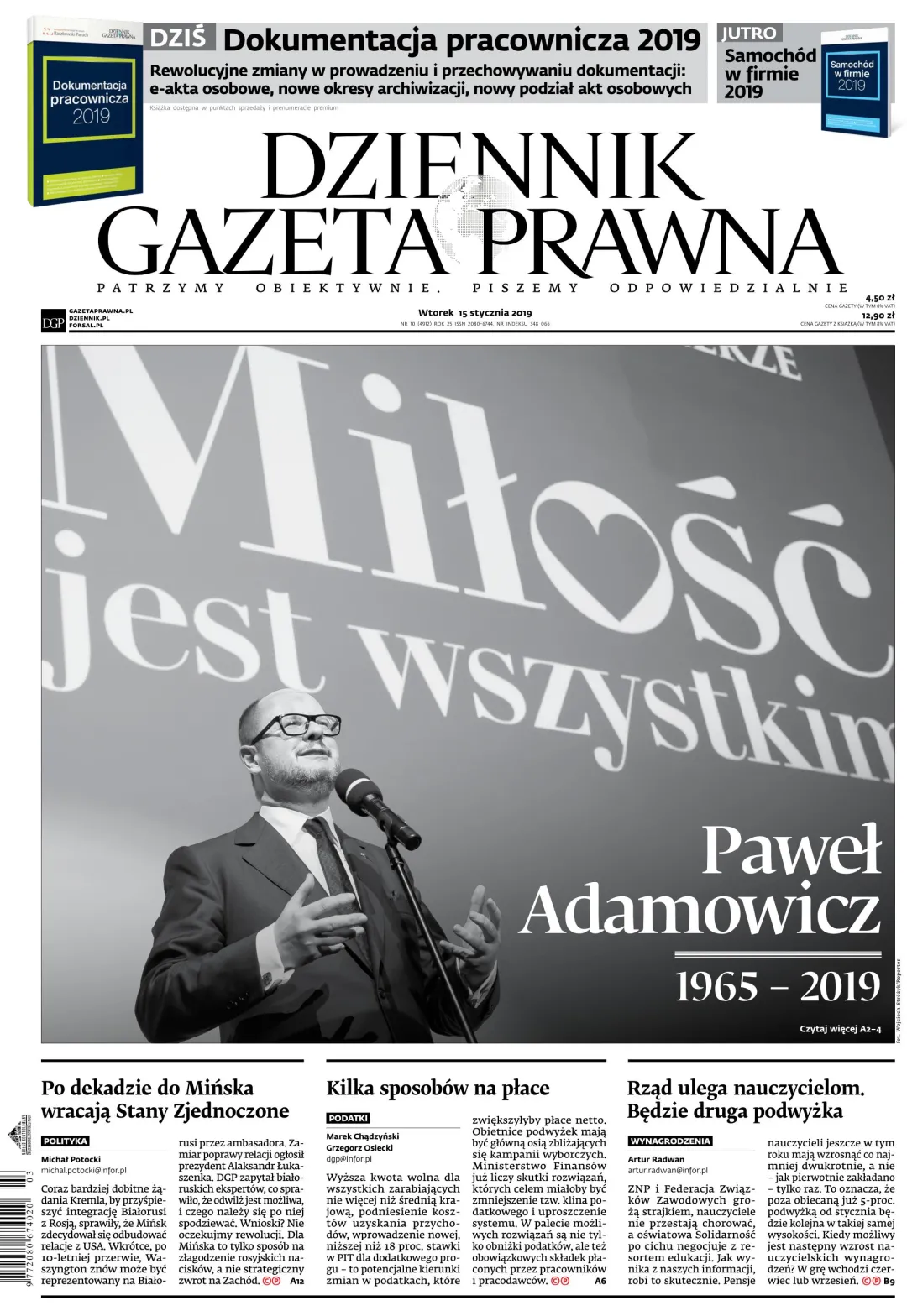 PIERWSZA STRONA