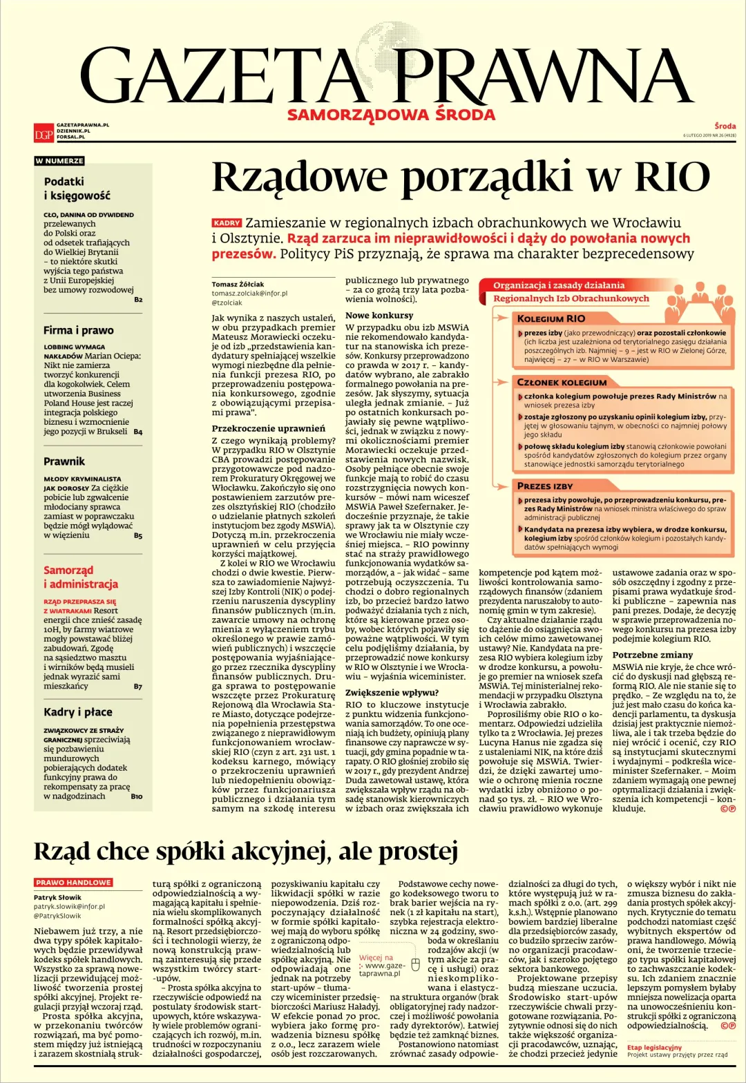 PIERWSZA STRONA