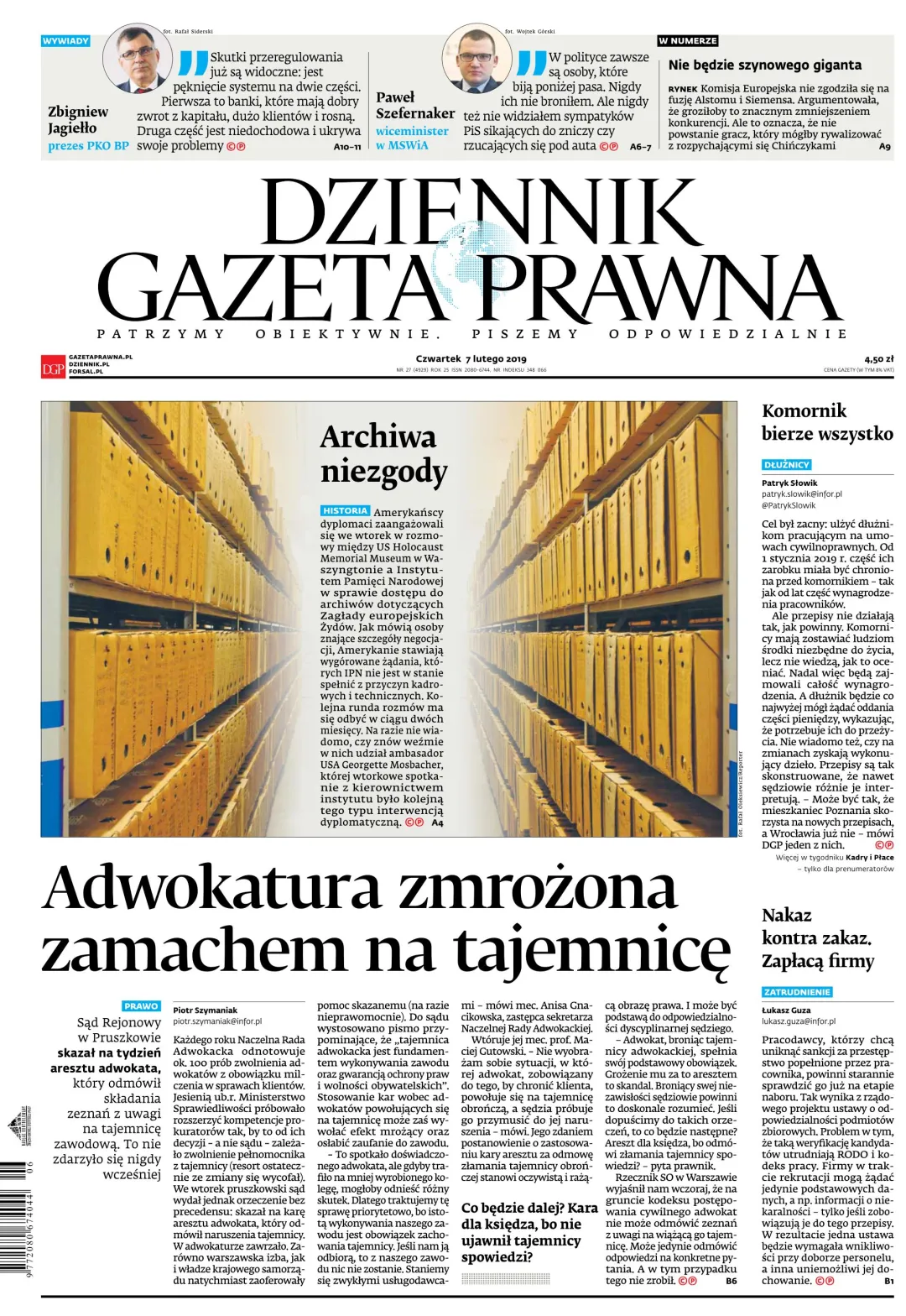 PIERWSZA STRONA