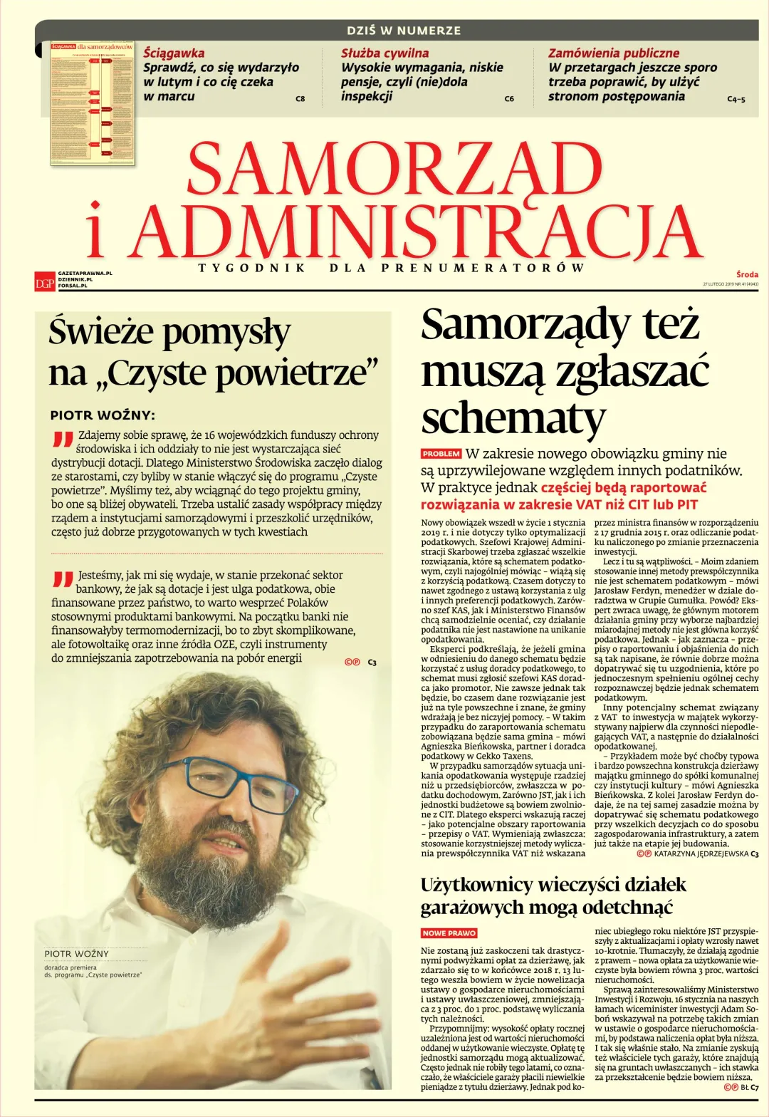 SAMORZĄD I ADMINISTRACJA