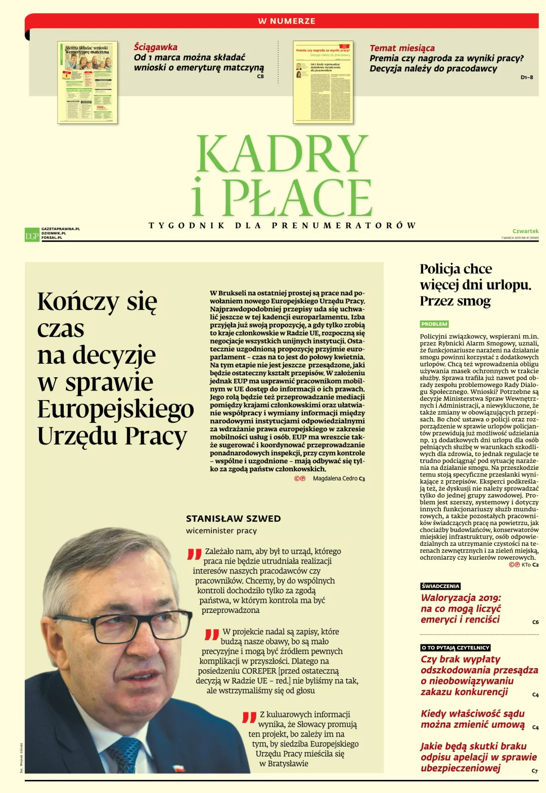 KADRY I PŁACE