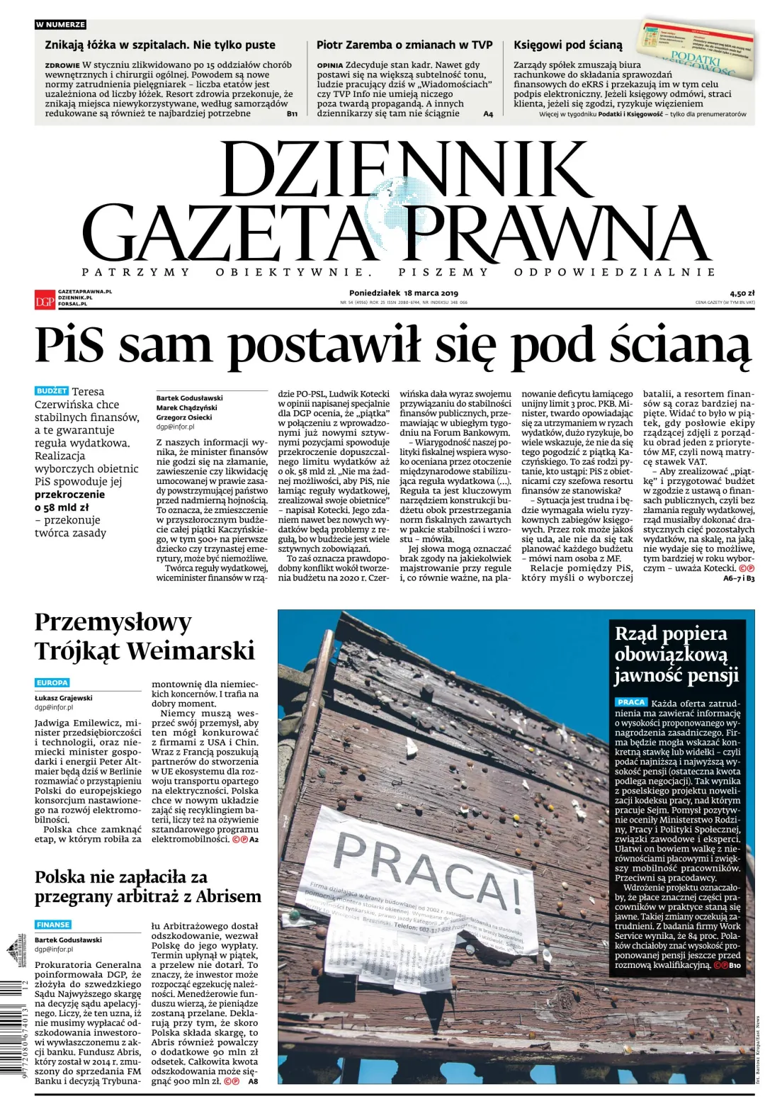 PIERWSZA STRONA