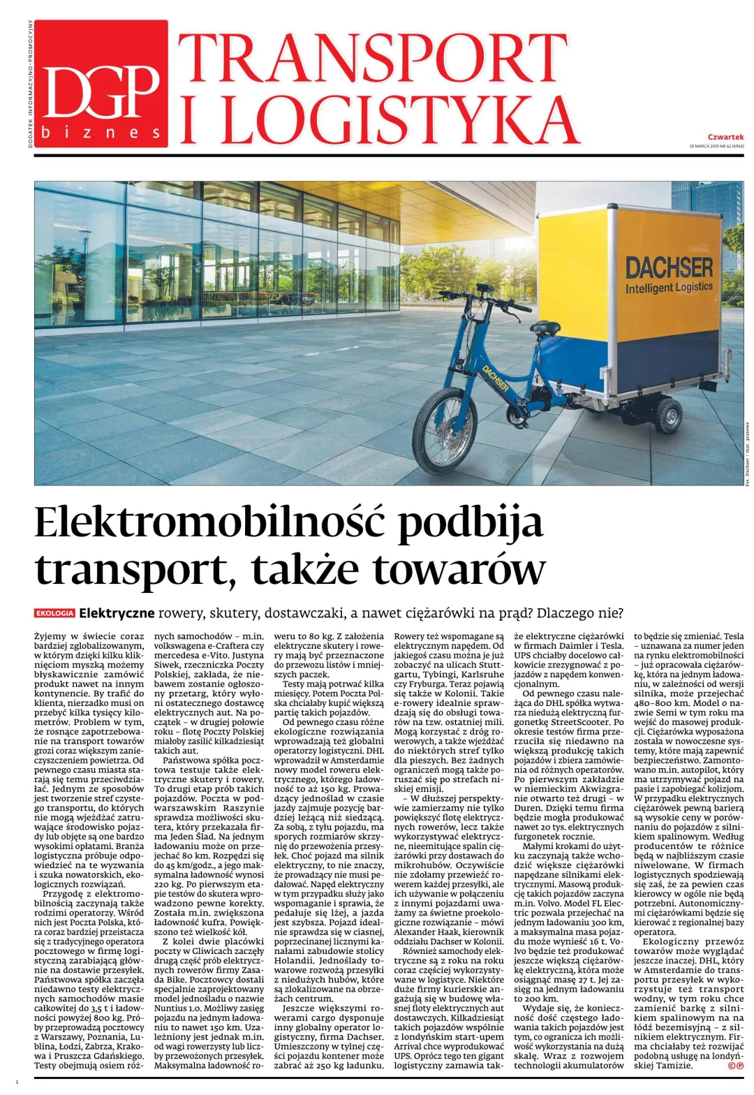 TRANSPORT I LOGISTYKA