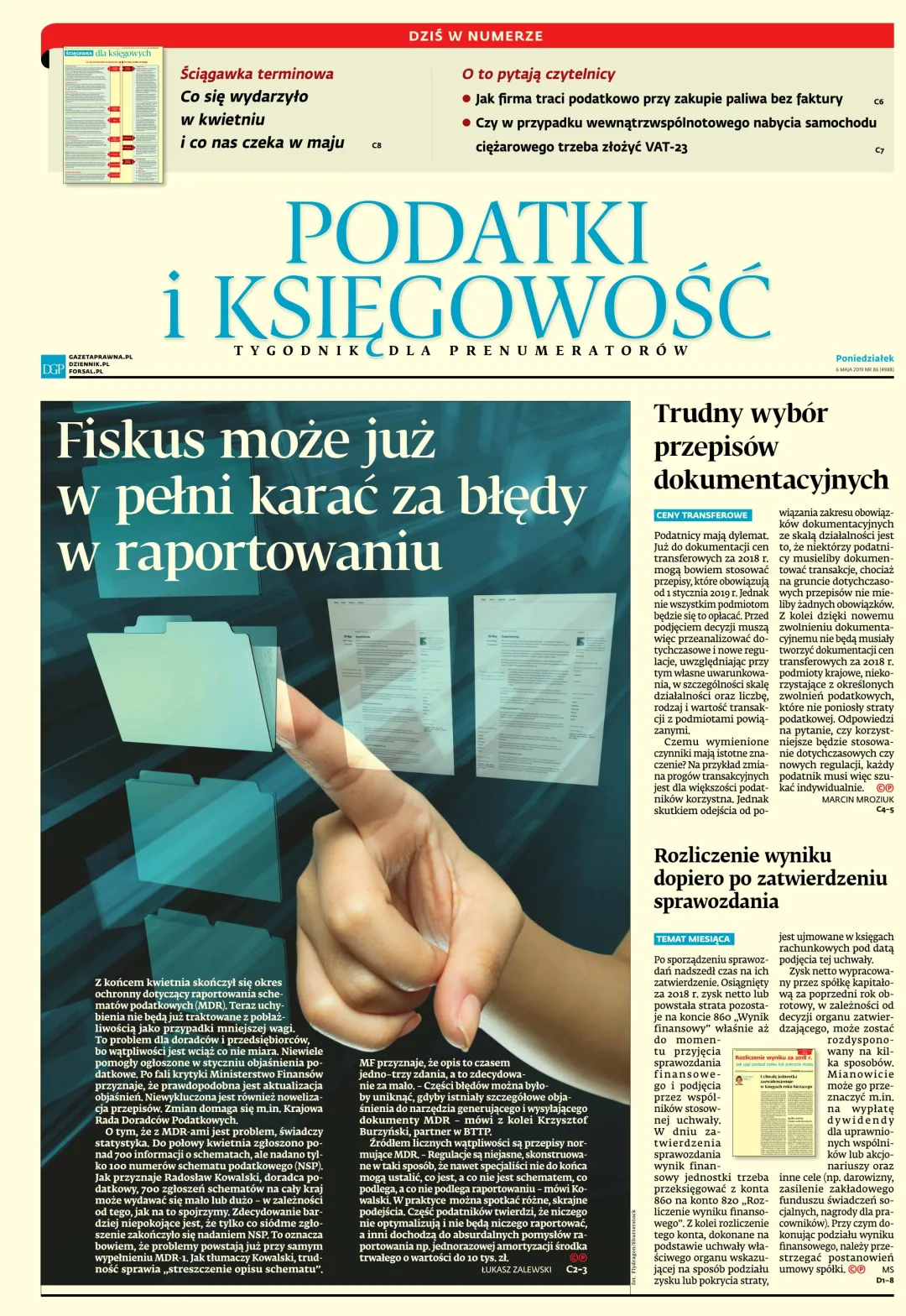 PODATKI I KSIĘGOWOŚĆ