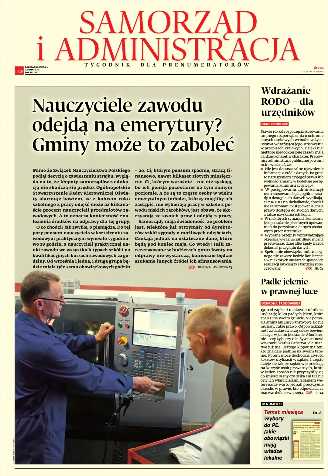 SAMORZĄD I ADMINISTRACJA