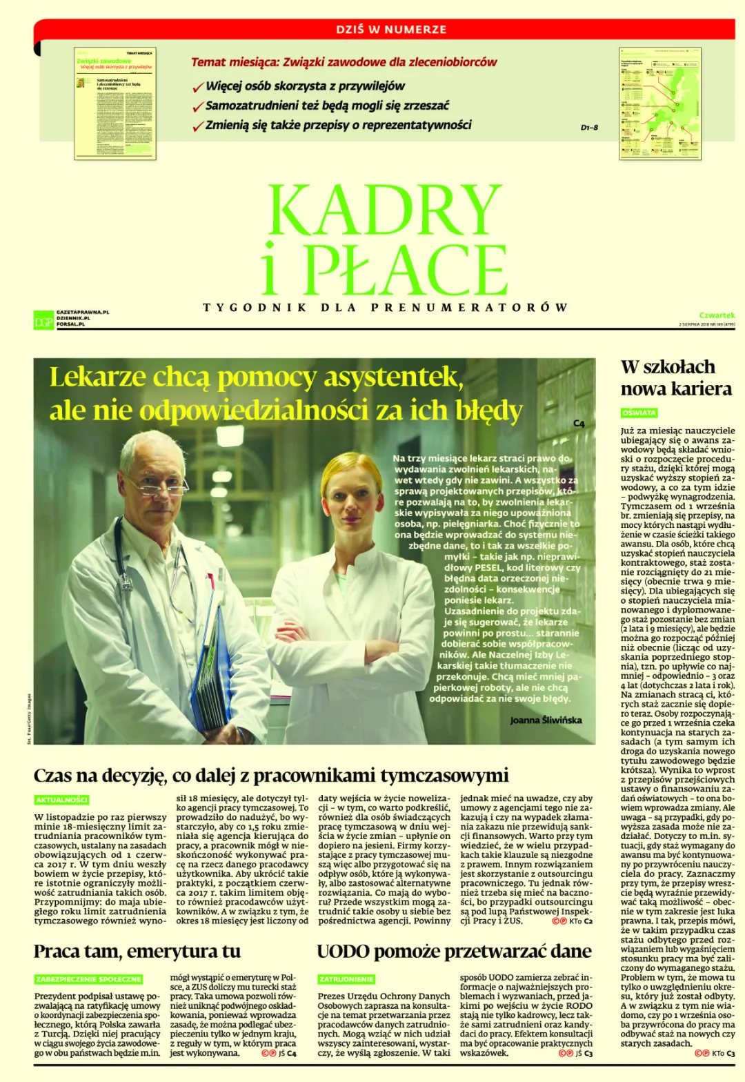 KADRY I PŁACE