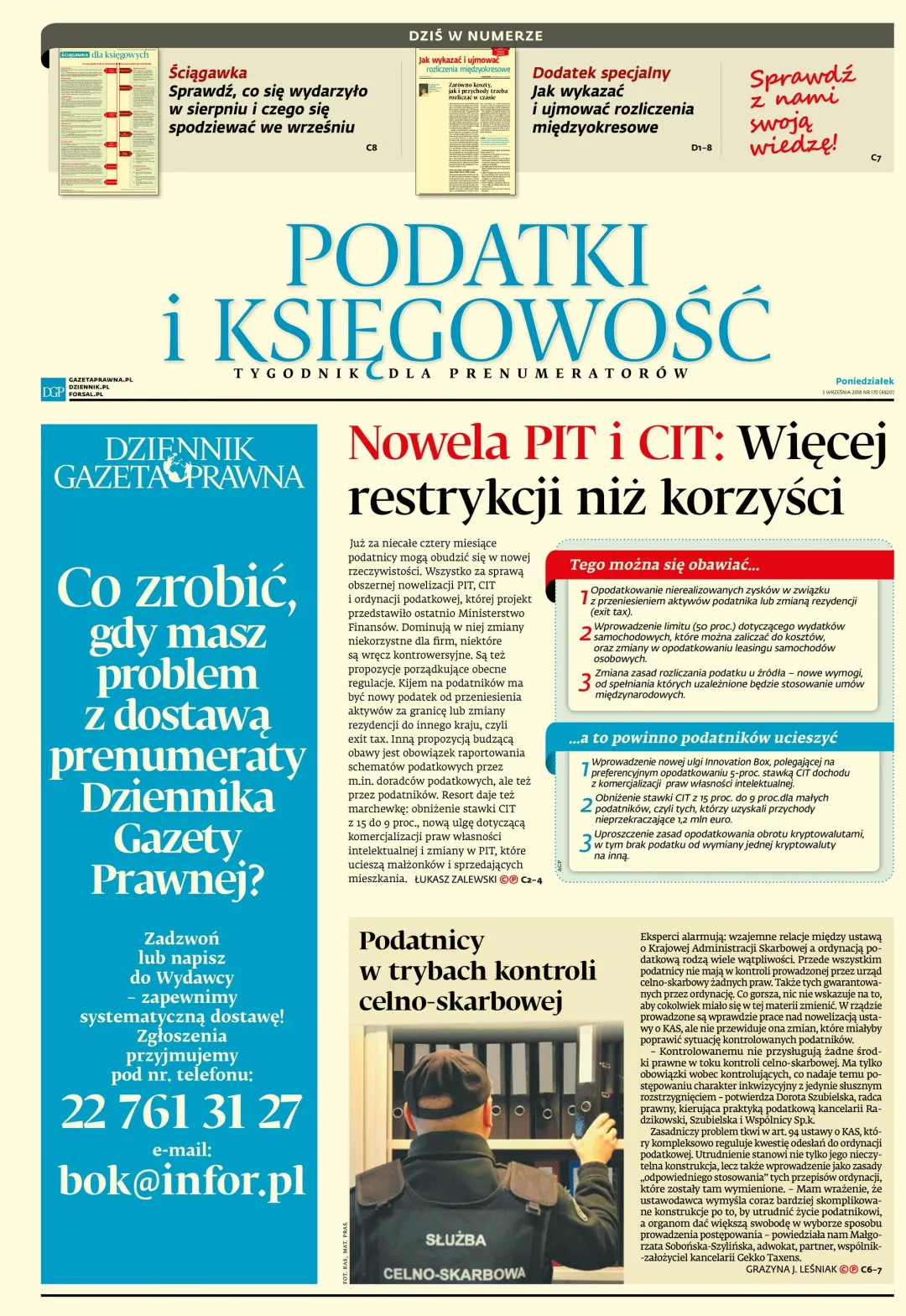 PODATKI I KSIĘGOWOŚĆ