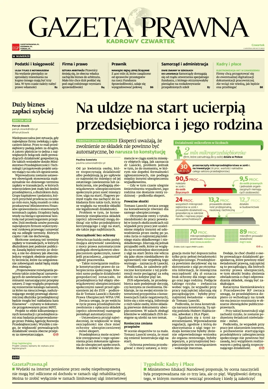 PIERWSZA STRONA